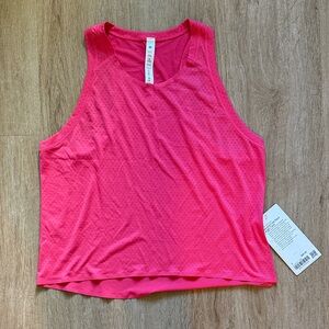 LULULEMON Racerback Tank Pink NWT Size 8